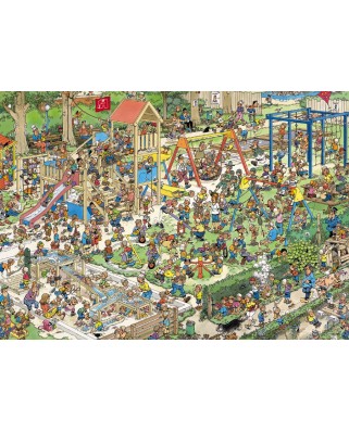 Puzzle Jumbo - Jan Van Haasteren: The Playground, 1000 piese (01599)
