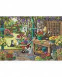 Puzzle Jumbo - Nancy Wernersbach : Garden in Bloom, 200 piese XXL (11139)