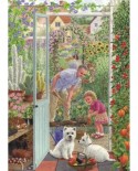 Puzzle Jumbo - Sarah Adams : Through the Greenhouse Door, 500 piese (11115)