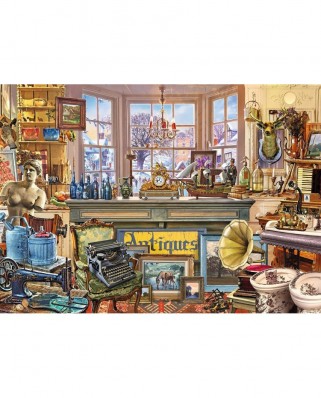 Puzzle Jumbo - Steve Crisp: Albert's Antique Shop, 1000 piese (11188)