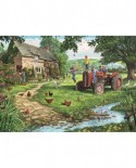 Puzzle Jumbo - Steve Crisp: Old Tractor, 200 piese XXL (11140)