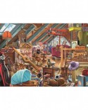 Puzzle Jumbo - Steve Crisp: Toys in the Attic, 1000 piese (11128)