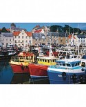 Puzzle Jumbo - Tom Mackie : Fife Harbour, 1000 piese (11127)
