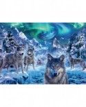 Puzzle Jumbo - Trevor Mitchell: Wolves in Winter, 500 piese (18329)