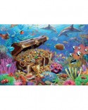 Puzzle Jumbo - Under Water Treasure, 1000 piese (18342)