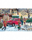 Puzzle Jumbo - Vic McLindon : December Shopping, 500 piese (11184)
