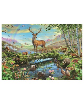 Puzzle Jumbo - Wildlife Splendour, 2000 piese (18357)