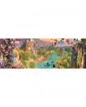 Puzzle panoramic Jumbo - Fairy Land, 1000 piese (18570)
