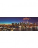 Puzzle panoramic Jumbo - Hudson Bridge New York, 1000 piese (18569)