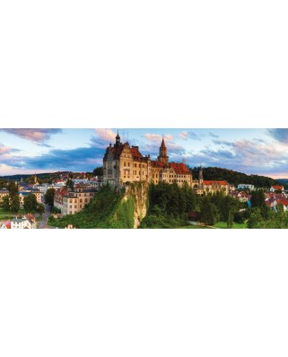 Puzzle panoramic Jumbo - Sigmaringen Castle, 1000 piese (18520)