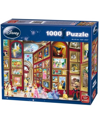 Puzzle King - Art Gallery Disney, 1000 piese (05071)