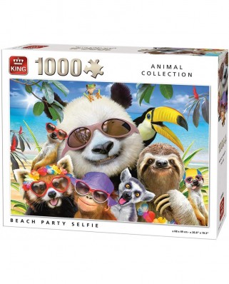 Puzzle King - Beach Party Selfie, 1000 piese (05701)