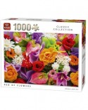 Puzzle King - Bed of Flowers, 1000 piese (05647)