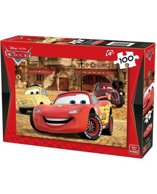 Puzzle King - Cars, 100 piese (05165-A)