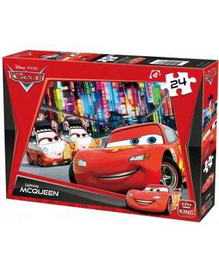 Puzzle King - Cars, 24 piese (05139-B)