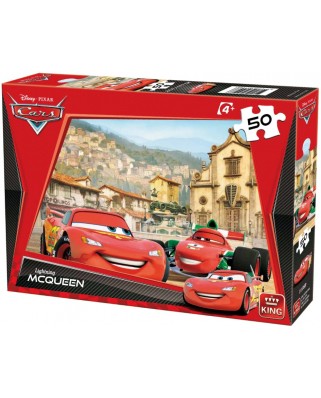 Puzzle King - Cars, 50 piese (05108-B)