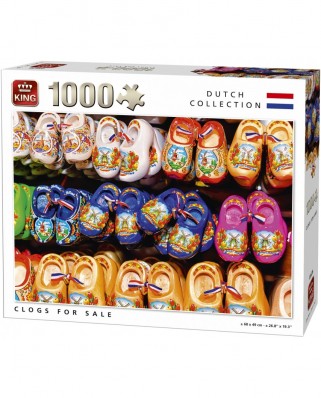 Puzzle King - Clogs for sale, 1000 piese (05678)