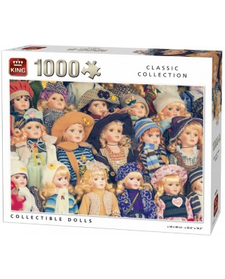 Puzzle King - Collectible Dolls, 1000 piese (05674)