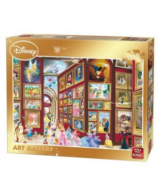 Puzzle King - Disney - Art Gallery, 1500 piese (05263)