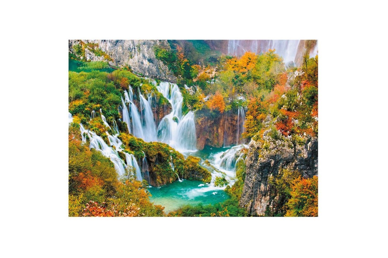 Puzzle Dino - Plitvice Lakes National Park, 1000 piese (62961)