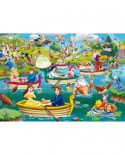 Puzzle King - Disney, Fun on The Water, 1000 piese (05260)