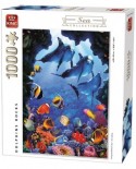 Puzzle King - Dolphins Rocks, 1000 piese (05667)