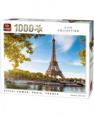 Puzzle King - Eiffel Tower, 1000 piese (05661)
