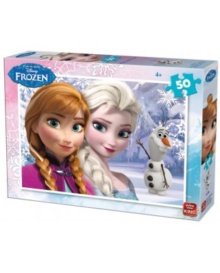 Puzzle King - Frozen, 50 piese (05315-B)