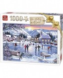 Puzzle King - Ice Skating on the Pond, 1000 piese (05724)