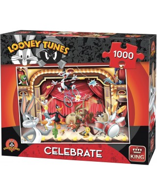 Puzzle King - Looney Tunes - Celebrate, 1000 piese (05598)