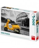 Puzzle Dino - Scooter at the Colosseum, 500 piese (65150)
