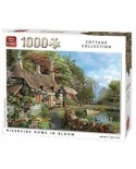Puzzle King - Riverside Home in Bloom, 1000 piese (05718)