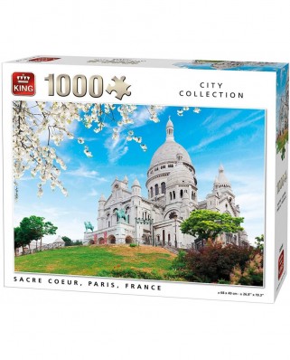 Puzzle King - Sacre Coeur, Paris, 1000 piese (05703)