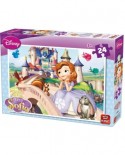 Puzzle King - Sofia the First, 24 piese (05281-B)