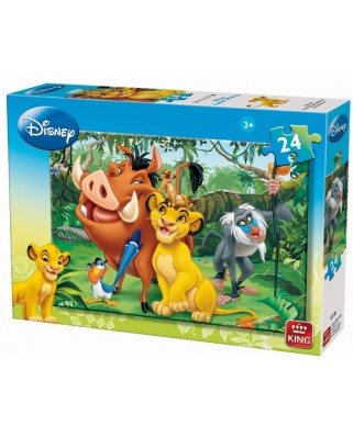 Puzzle King - The Lion King, 24 piese (K04713-B)