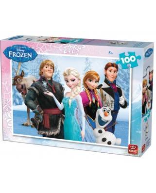 Puzzle King - The Snow Queen, 100 piese (05293-A)