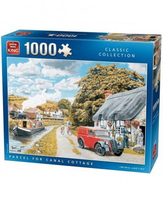 Puzzle King - Trevor Mitchell: Parcel for Canal Cottage, 1000 piese (05070)