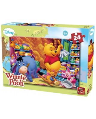 Puzzle King - Winnie The Pooh, 24 piese (05244-A)