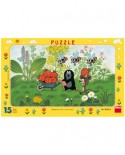 Puzzle Dino - The Little Mole, 15 piese (62841)