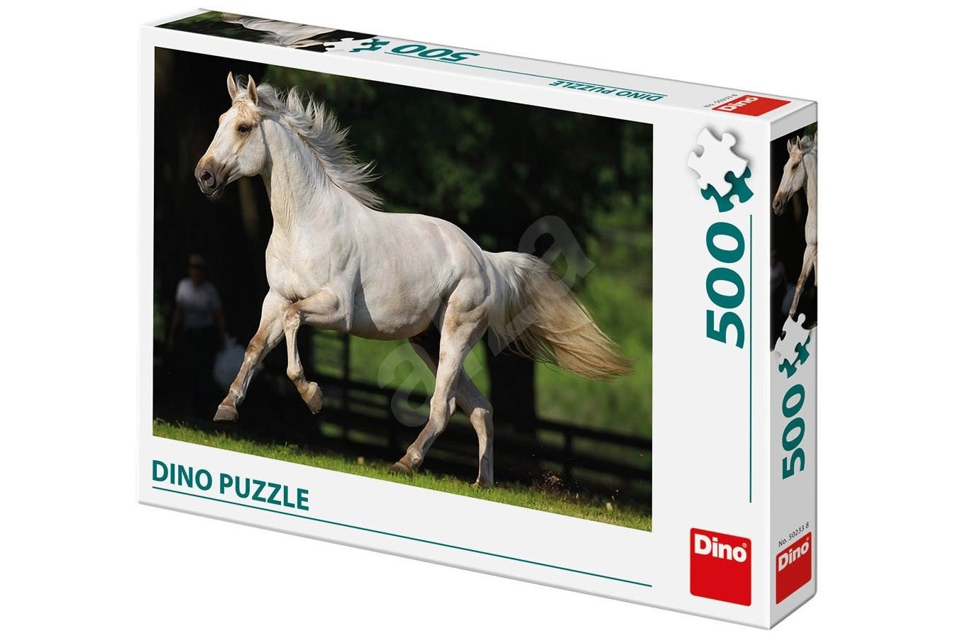 Puzzle Dino - White Horse, 500 piese (65151)