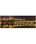 Puzzle panoramic Dino - Charles Bridge in Prague, Czech Republic, 2000 piese (63003)