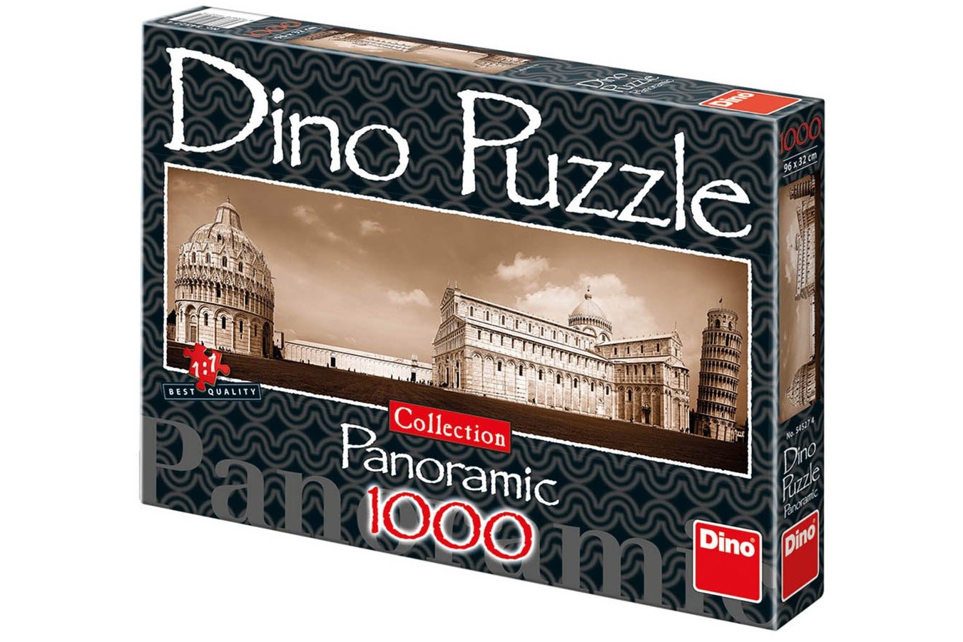 Puzzle panoramic Dino - Pisa, Italy, 1000 piese (62978)